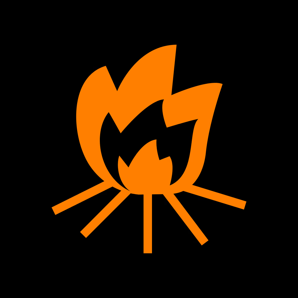 С гитарой у костра